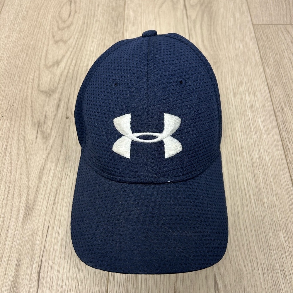 Under Armour Men’s Blitzing II Stretch Fit‎ Navy Blue Hat